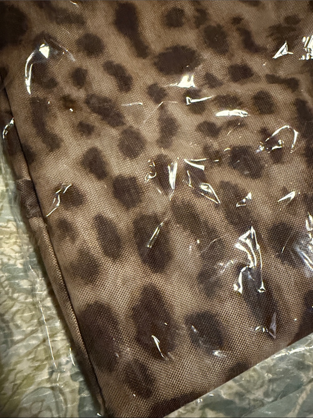 Leopard Print Maxi Slip Dress - Picture 4 of 6